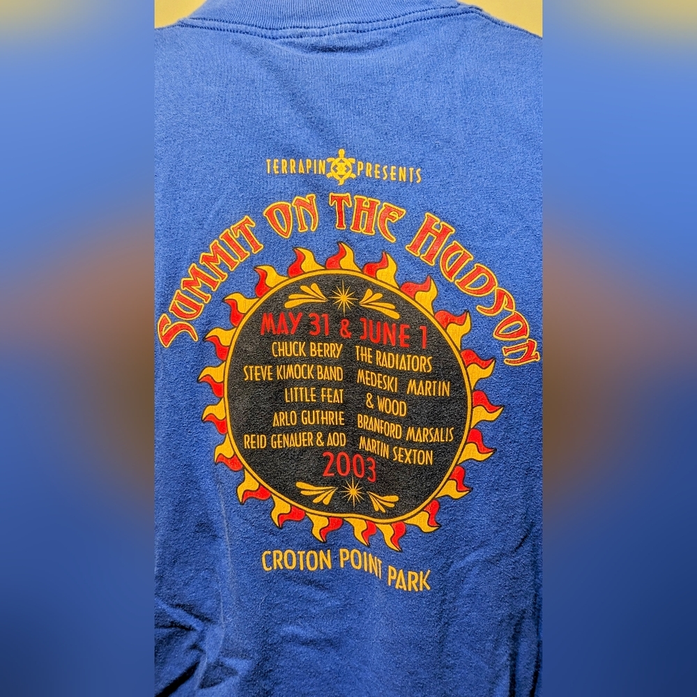 Terrapin Presents NY concert t-shirt Summit On The Hudson